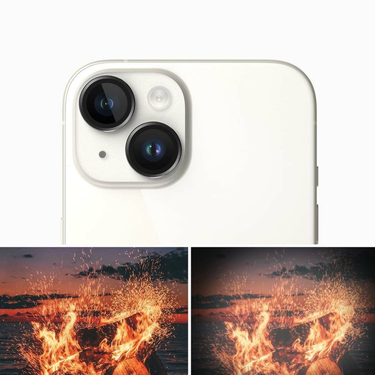 Kép 6/11 - Ringke iPhone 15 / 15 Plus kamera lencse védő, aluminium ötvözet, átlátszó/fekete