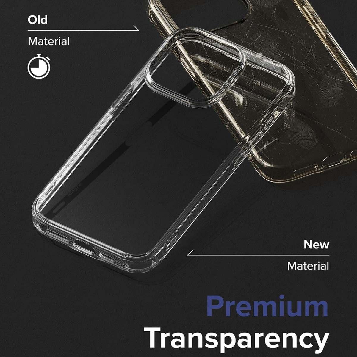 Kép 5/13 - Ringke iPhone 15 Pro Max Fusion átlátszó tok