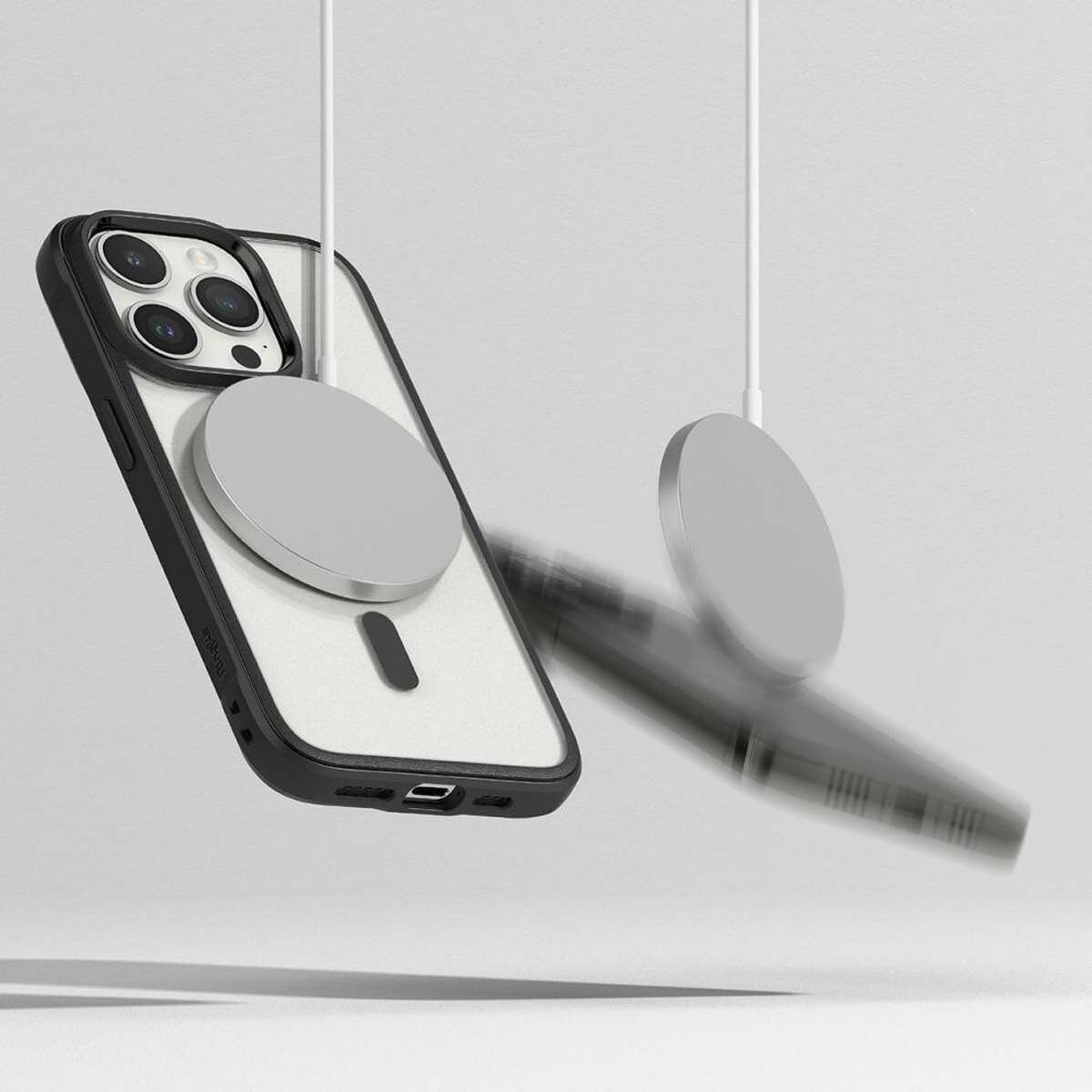 Kép 6/11 - Ringke iPhone 15 Pro Fusion Bold mágneses csillámos tok