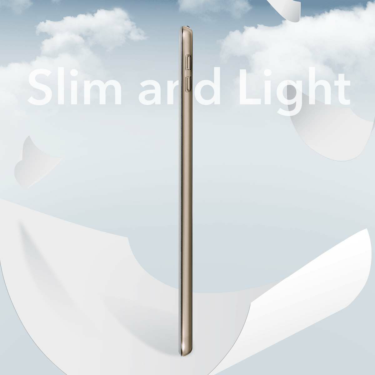 ESR iPad 10.2 tok, Ascend Trifold, ezüst/szürke
