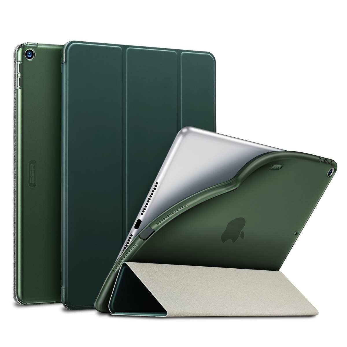 Kép 2/9 - ESR iPad 10.2 tok, Rebound Slim, erdei zöld