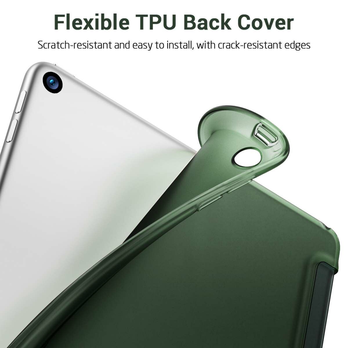 Kép 5/9 - ESR iPad 10.2 tok, Rebound Slim, erdei zöld