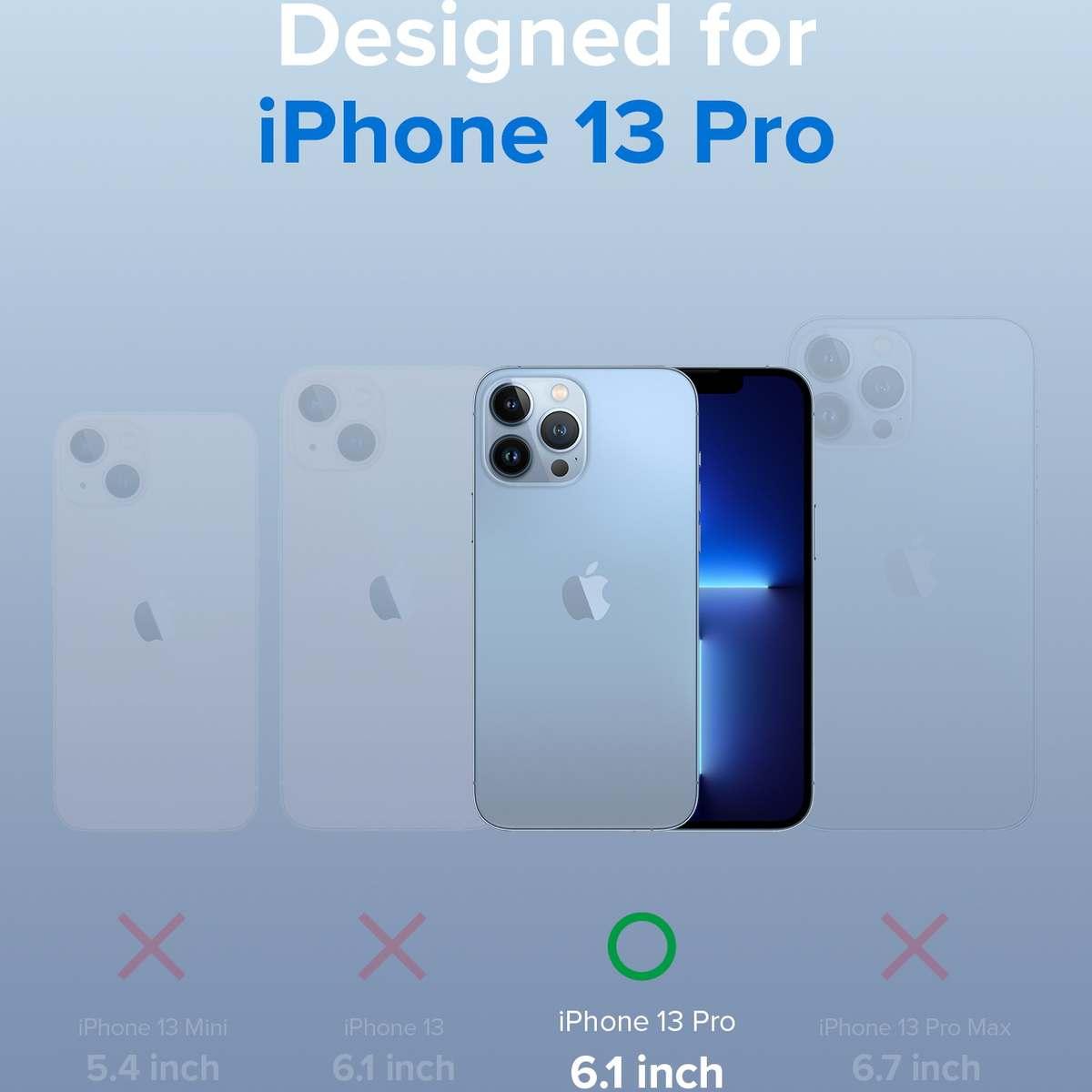 Kép 5/18 - Ringke iPhone 13 Pro tok, Air, Csillogós átlátszó