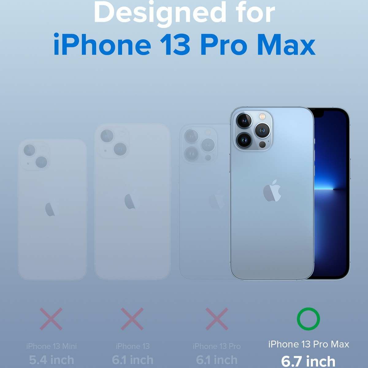 Kép 6/18 - Ringke iPhone 13 Pro Max, Air, Átlátszó