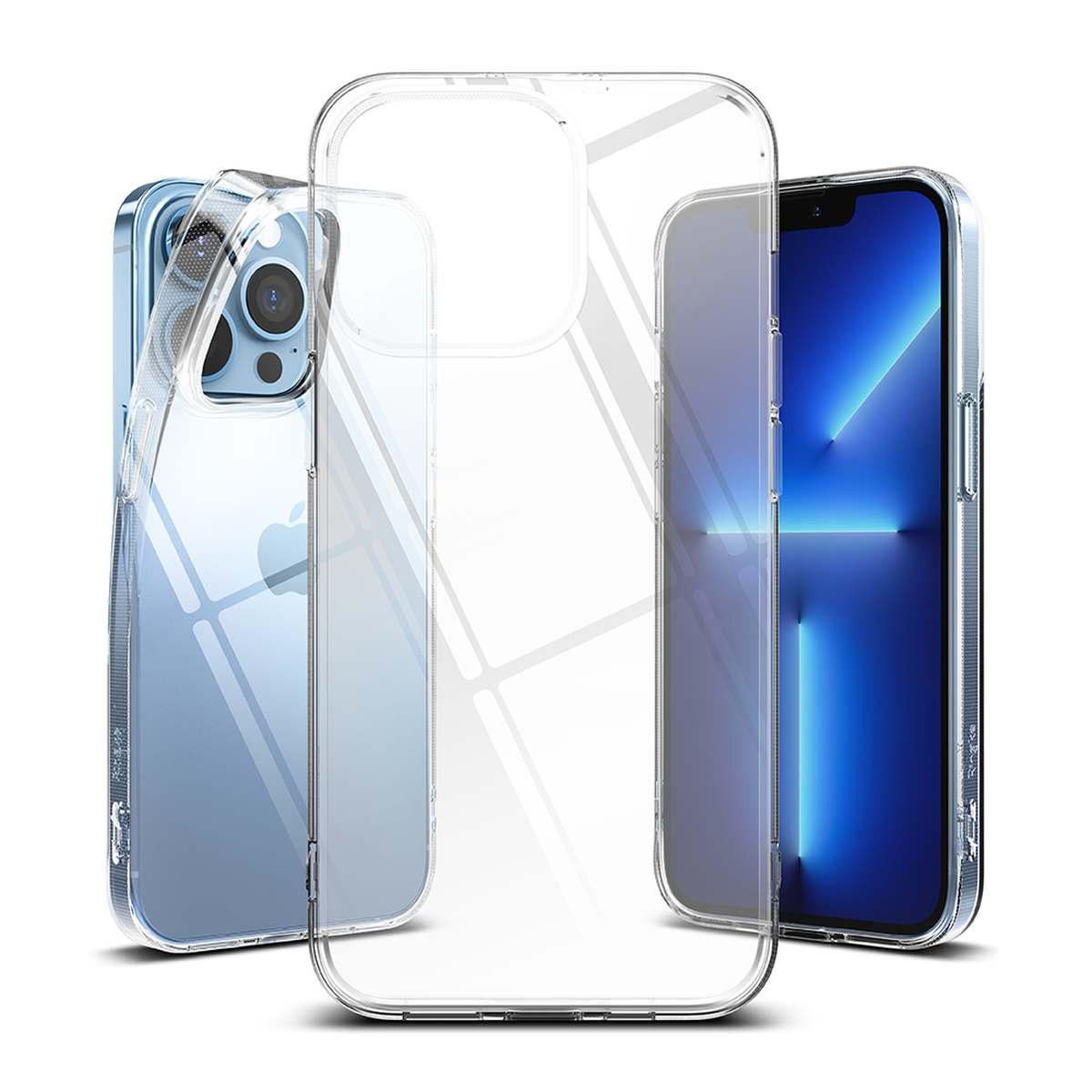 Kép 12/18 - Ringke iPhone 13 Pro Max, Air, Csillogós átlátszó