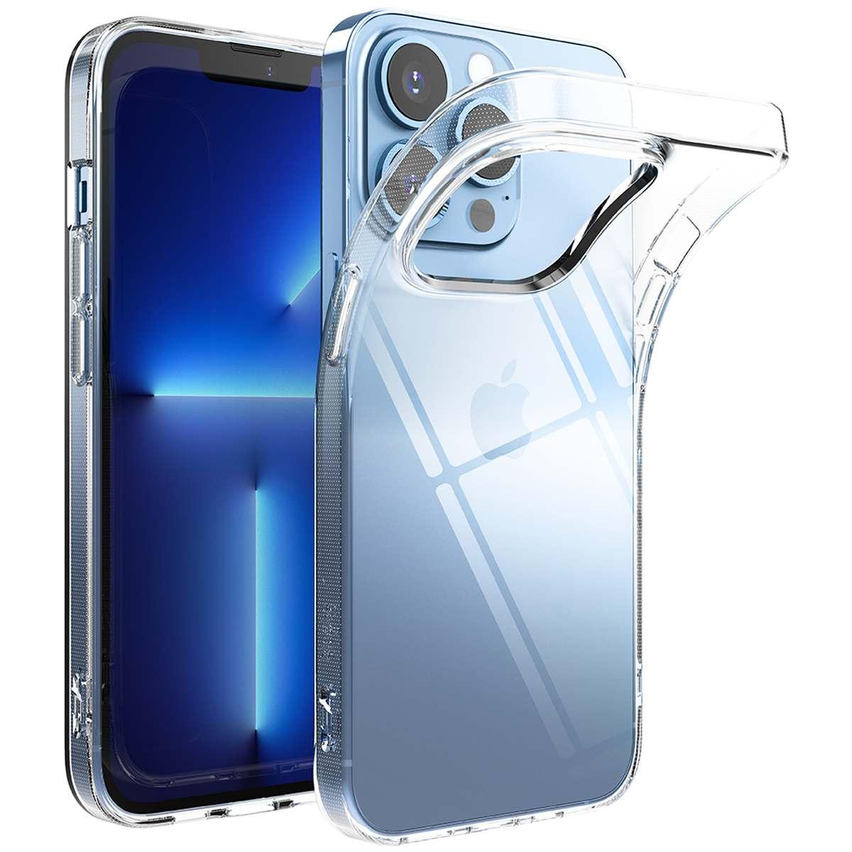 Kép 17/18 - Ringke iPhone 13 Pro Max, Air, Csillogós átlátszó