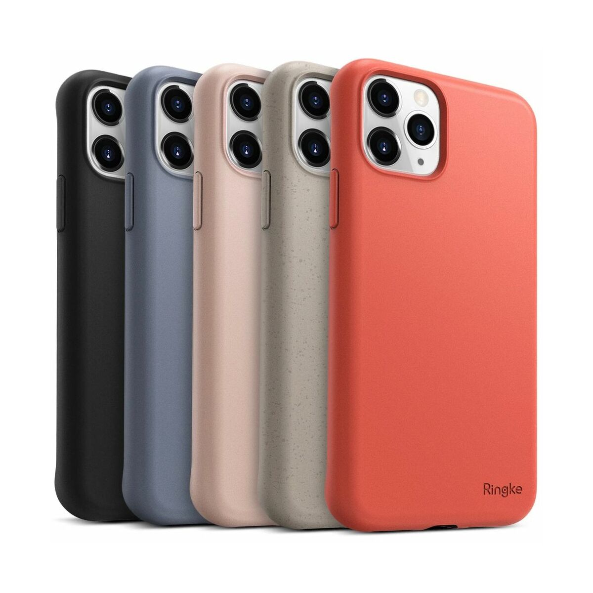 Kép 2/10 - Ringke iPhone 11 Pro tok, Air S, Korall piros