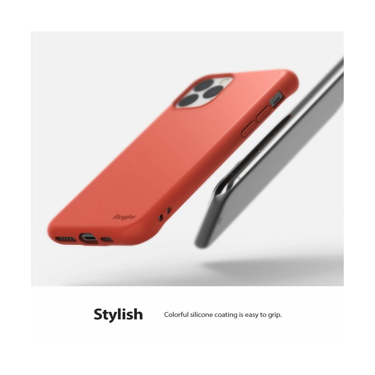 Kép 5/10 - Ringke iPhone 11 Pro tok, Air S, Korall piros