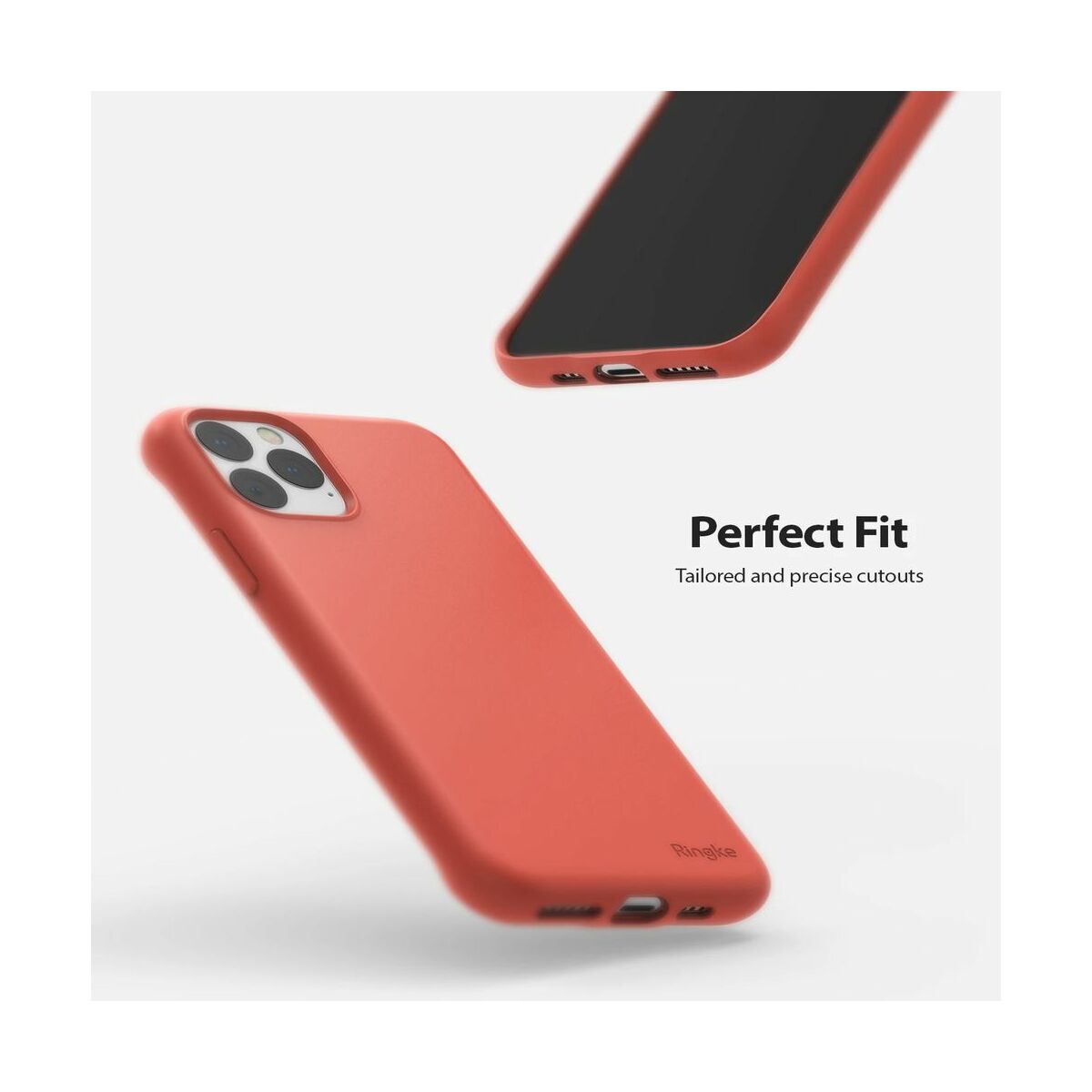 Kép 9/10 - Ringke iPhone 11 Pro tok, Air S, Korall piros