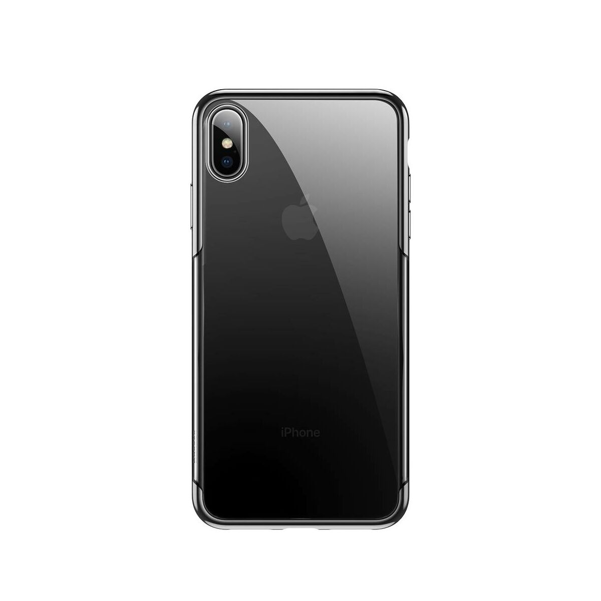Baseus iPhone XS tok, Shining, fekete (ARAPIPH58-MD01)