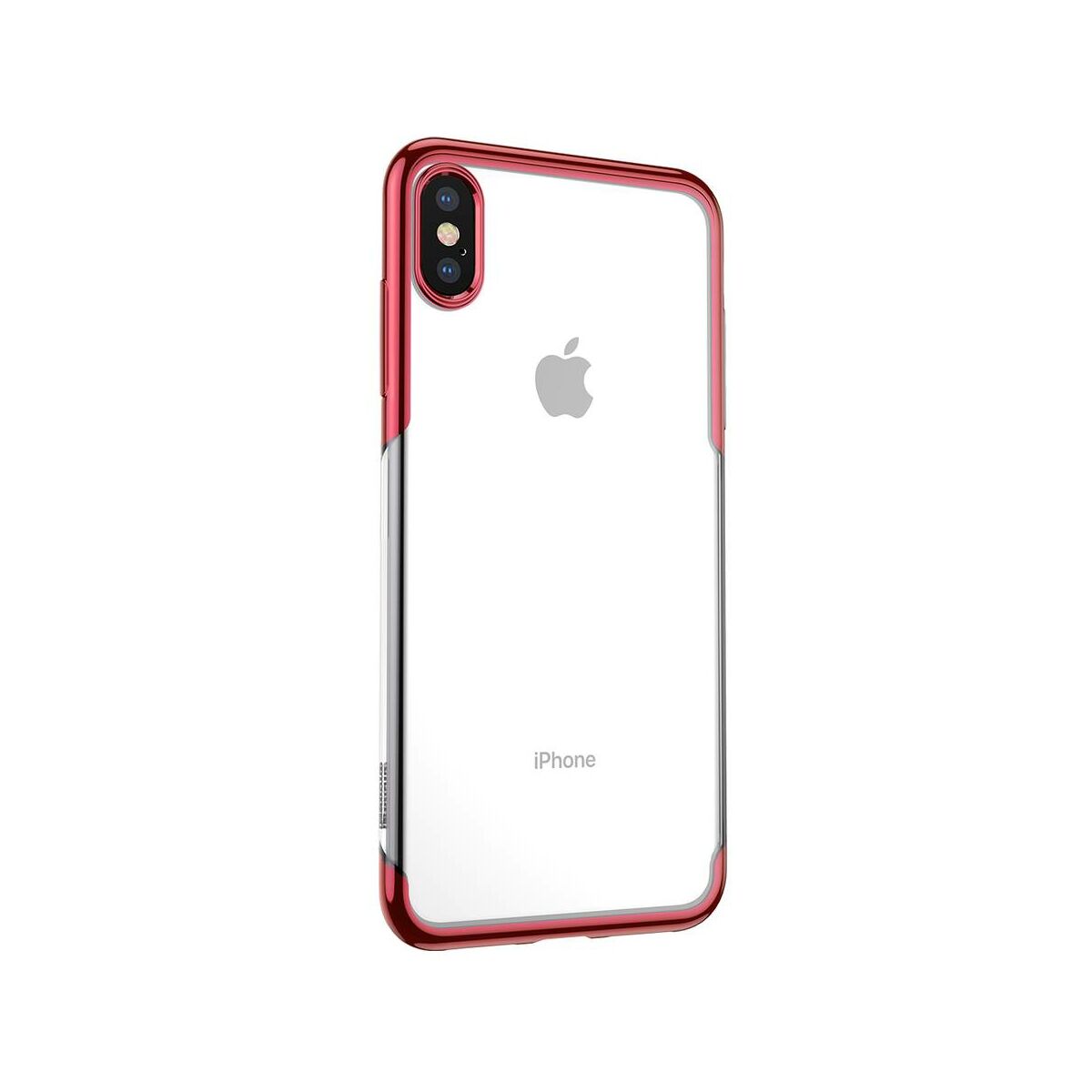 Kép 4/10 - Baseus iPhone XS tok, Shining, piros (ARAPIPH58-MD09)