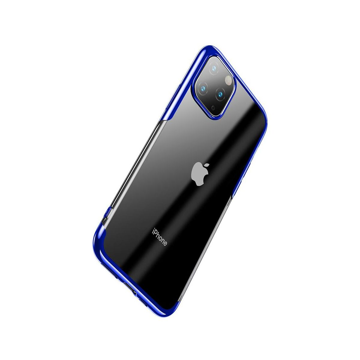 Kép 3/13 - Baseus iPhone 11 Pro tok, Shining, kék (ARAPIPH58S-MD03)