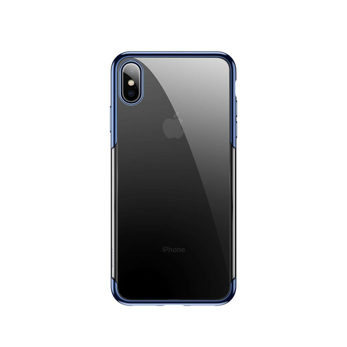 Kép 5/10 - Baseus iPhone XS Max tok, Shining, kék (ARAPIPH65-MD03)