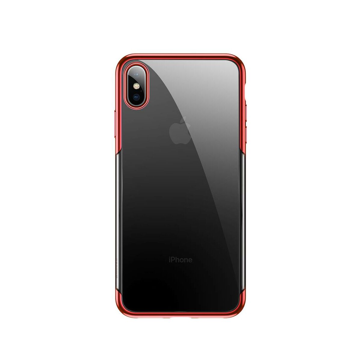 Kép 3/10 - Baseus iPhone XS Max tok, Shining, piros (ARAPIPH65-MD09)
