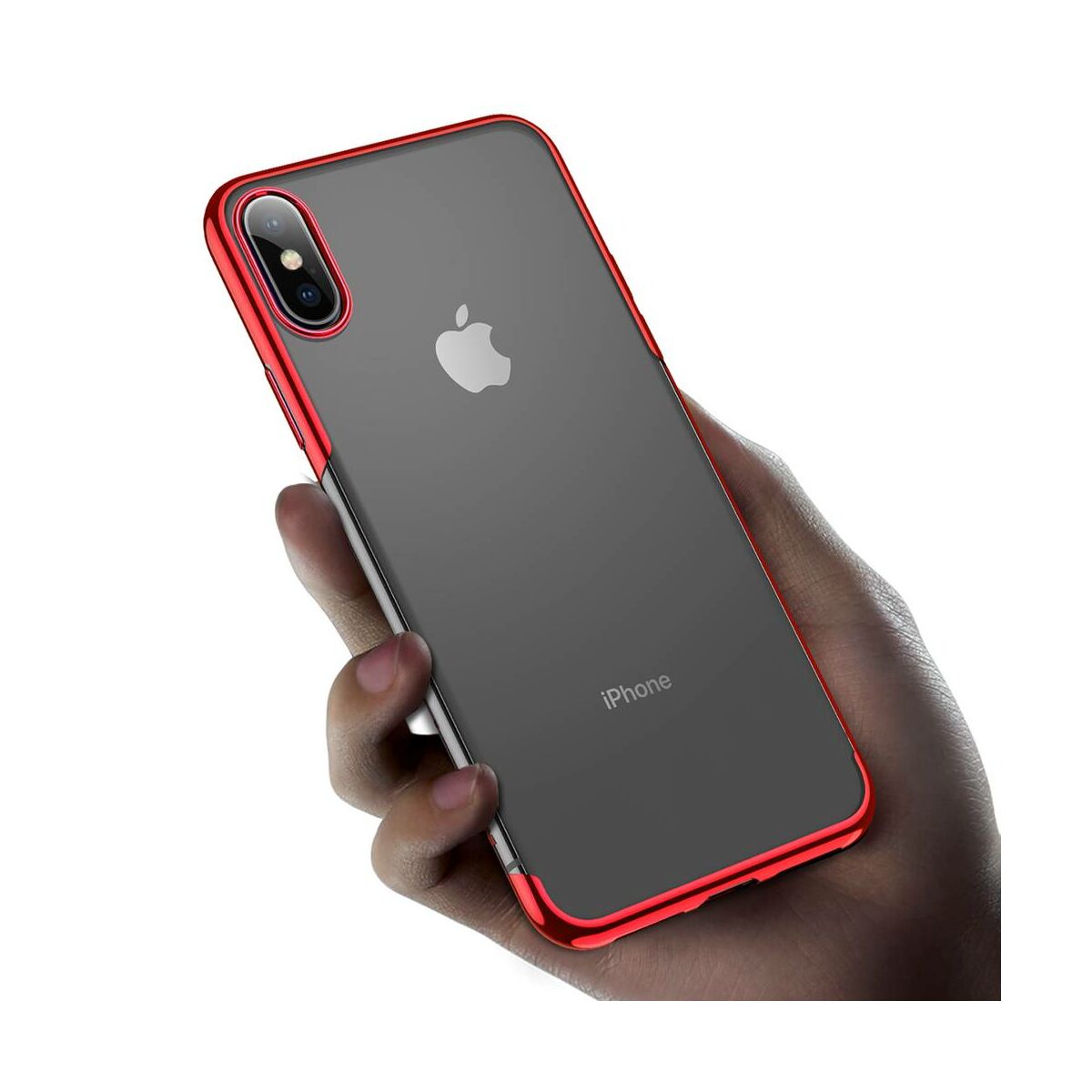 Baseus iPhone XS Max tok, Shining, piros (ARAPIPH65-MD09)