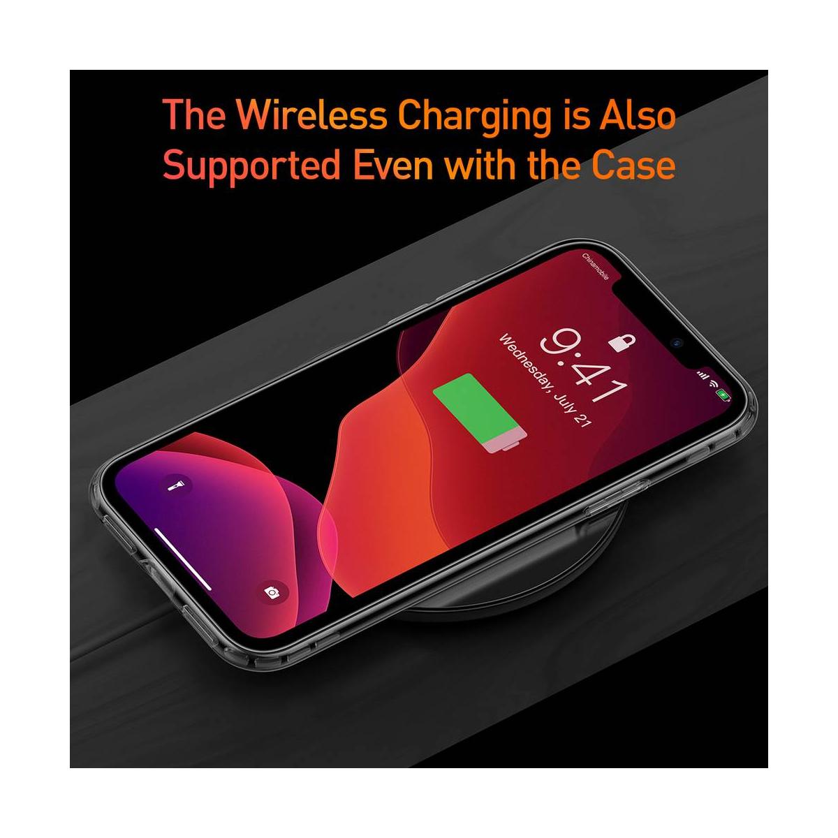 Kép 5/11 - Baseus iPhone 11 Pro Max tok, Safety Airbags, átlátszó fekete (ARAPIPH65S-SF01)