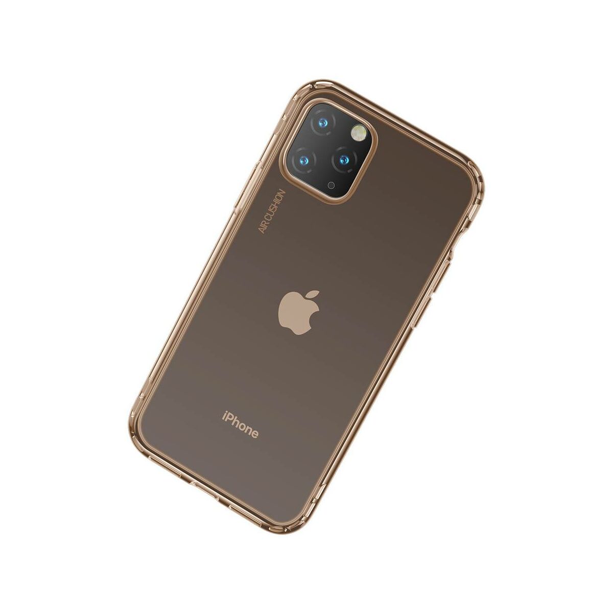 Baseus iPhone 11 Pro Max tok, Safety Airbags, átlátszó arany (ARAPIPH65S-SF0V)
