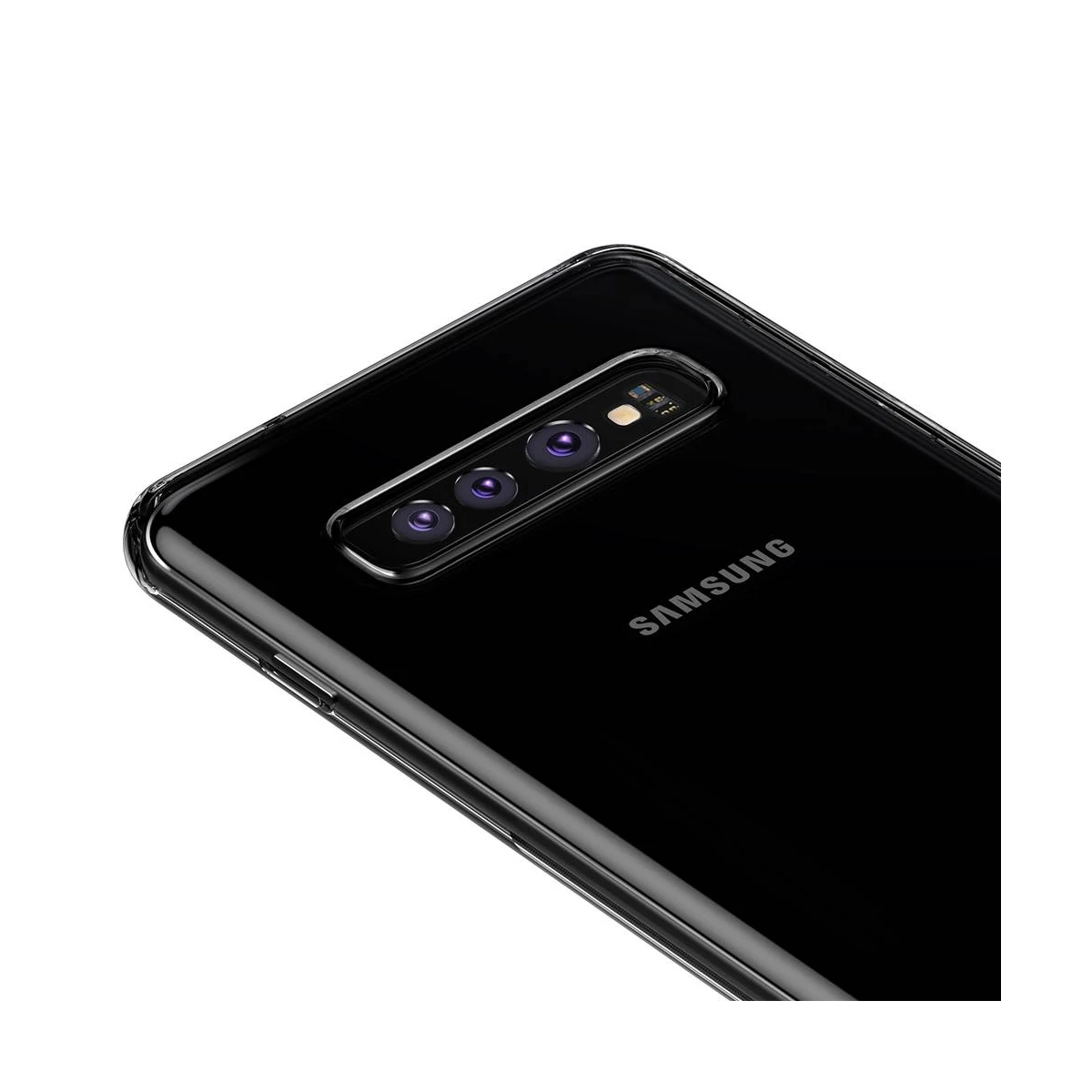 Kép 5/9 - Baseus Samsung S10 tok, Simple, átlátszó (ARSAS10-02)