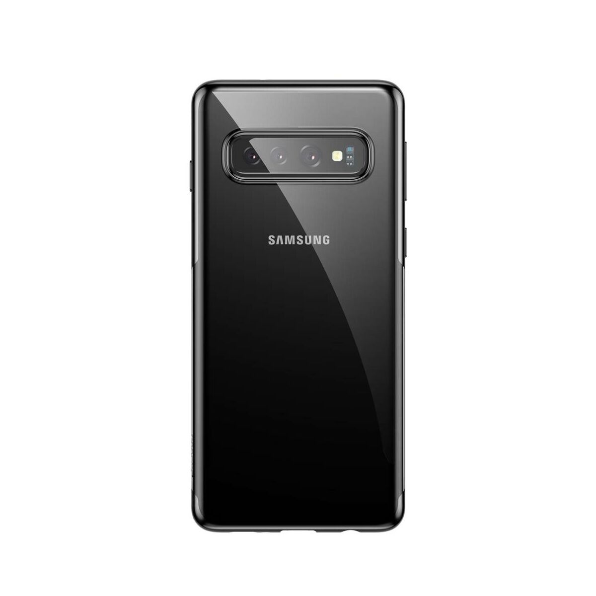 Kép 2/8 - Baseus Samsung S10 tok, Simple, fekete (ARSAS10-MD01)