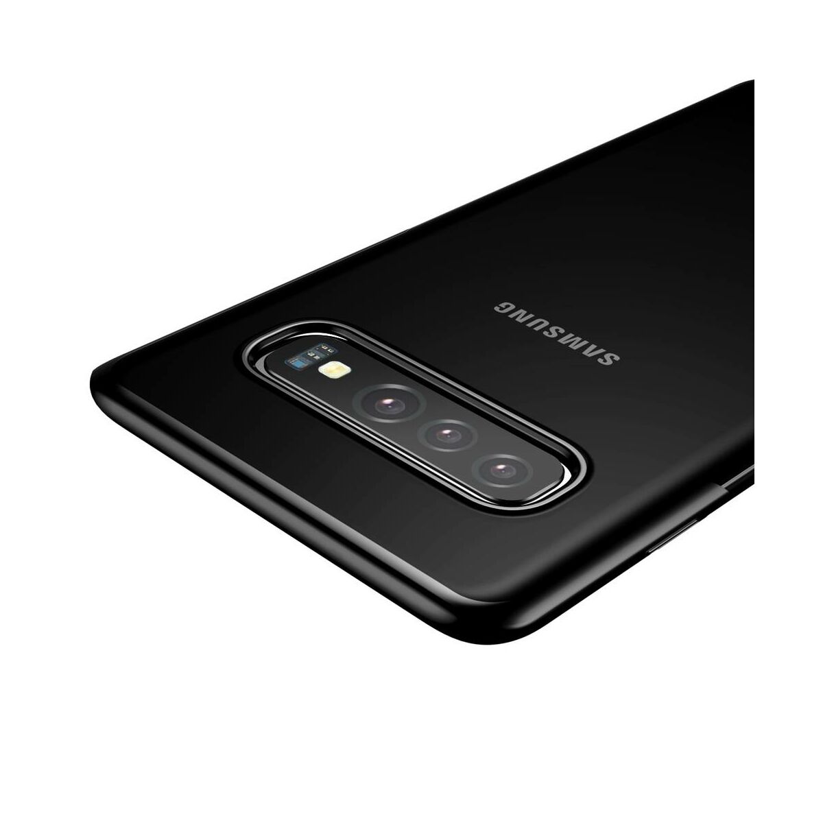 Kép 8/8 - Baseus Samsung S10 tok, Simple, fekete (ARSAS10-MD01)