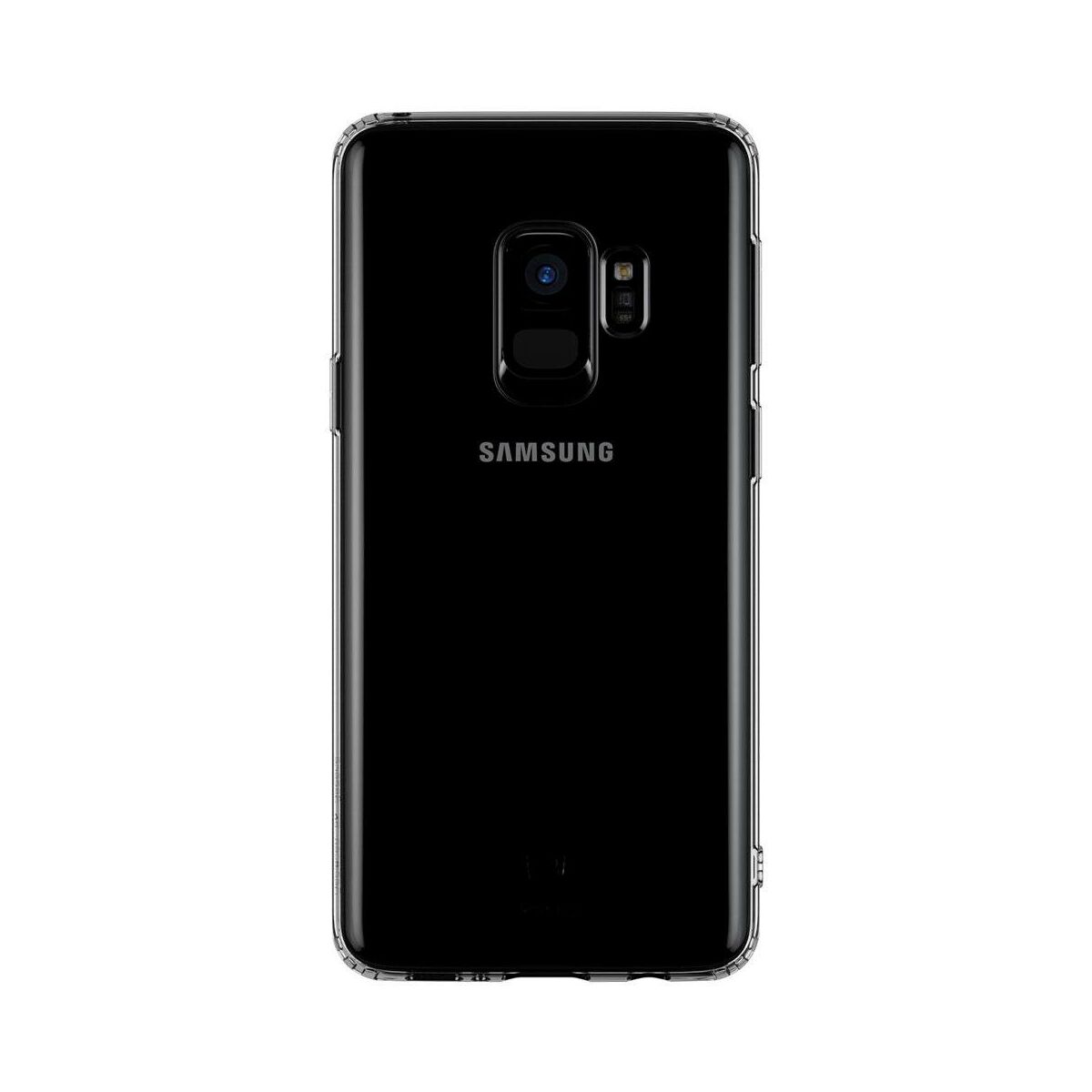 Kép 2/5 - Baseus Samsung Galaxy S9 tok, TPU, fekete (ARSAS9-01)