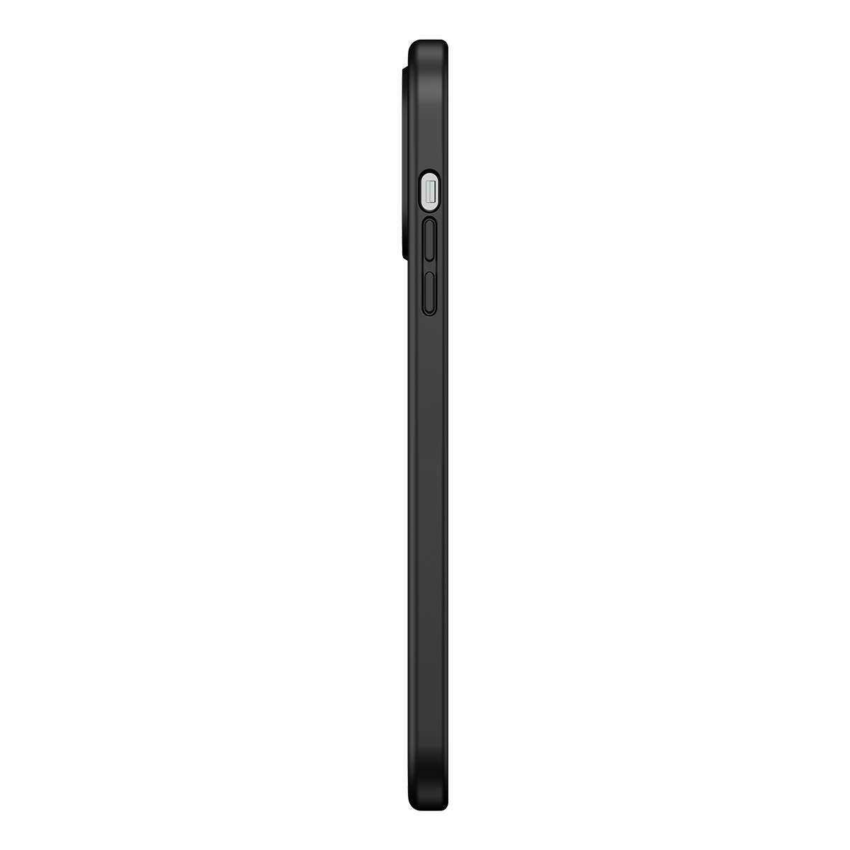 Kép 7/19 - Baseus iPhone 13 Pro tok, Liquid Silica Gel Protective, fekete (ARYT000101)