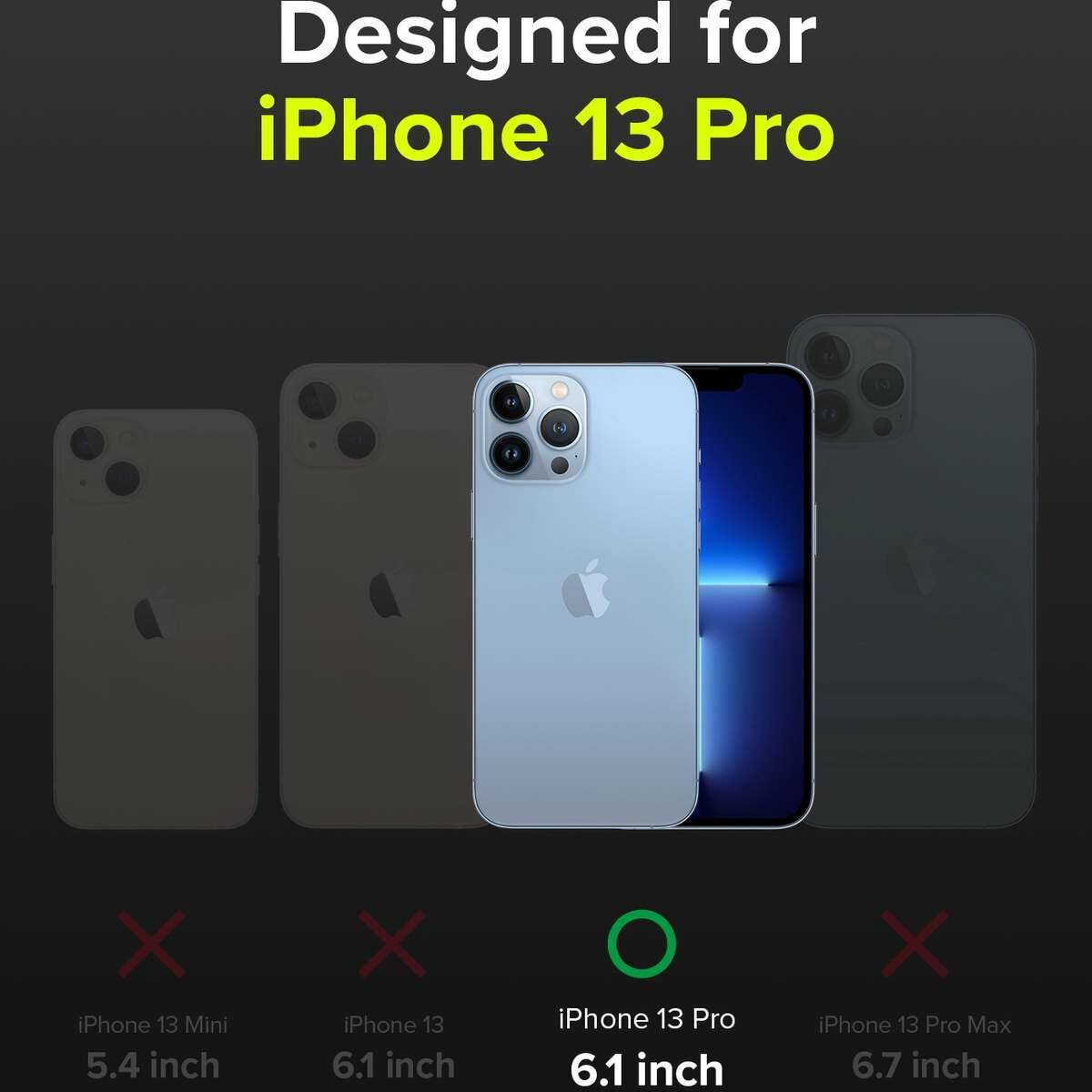 Ringke iPhone 13 Pro tok, Air S, Fekete
