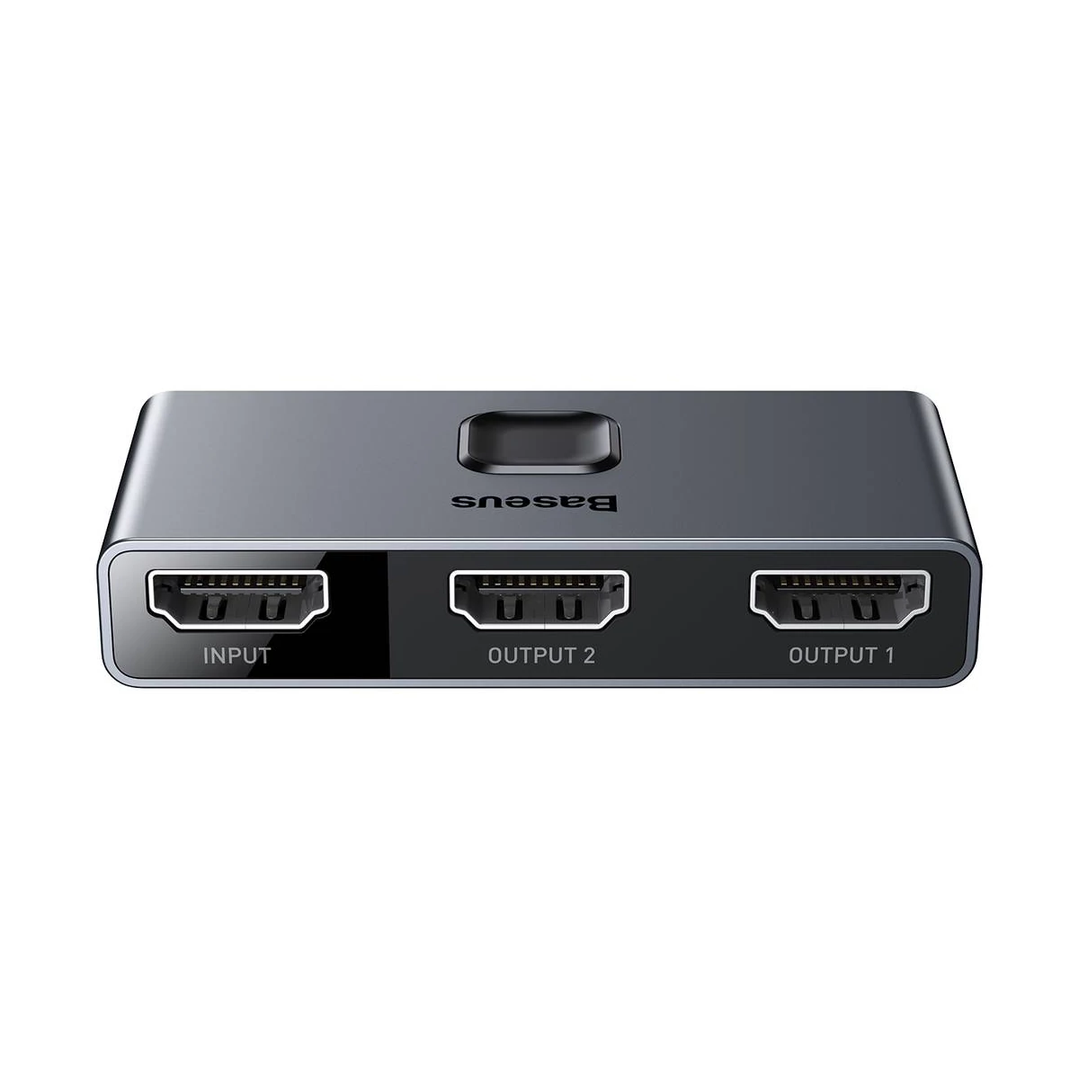 Kép 4/9 - Baseus HUB, Matrix kétirányú HDMI Switcher kapcsoló (2-in-1 or 1-in-2), szürke (CAHUB-BC0G)