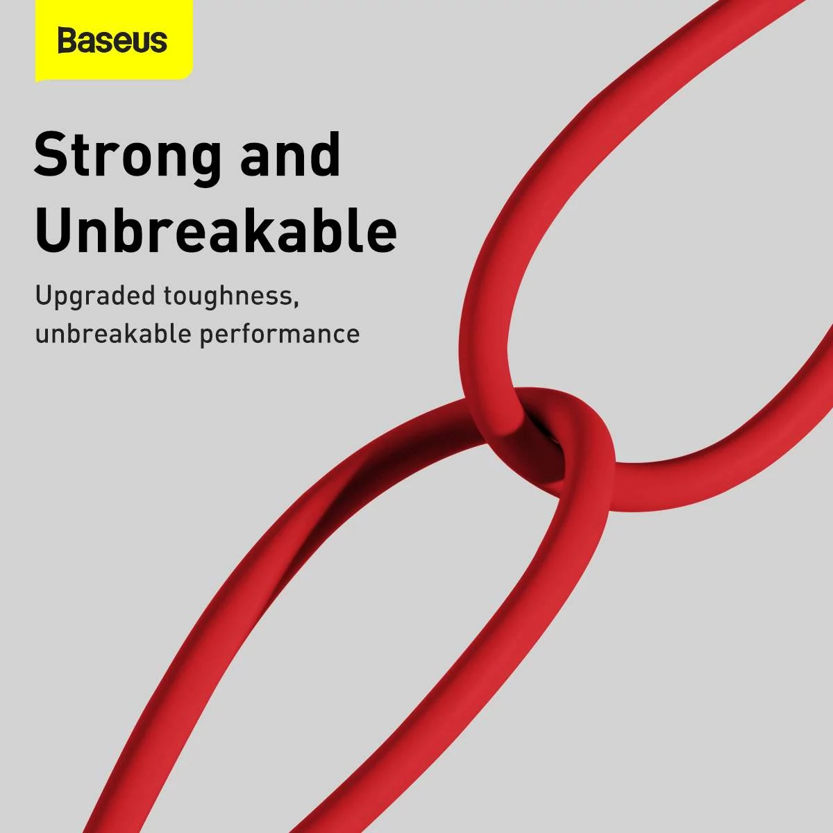 Kép 8/12 - Baseus Lightning Superior Series kábel, Gyors töltés, Adatkábel 2.4A, 1m, piros (CALYS-A09)