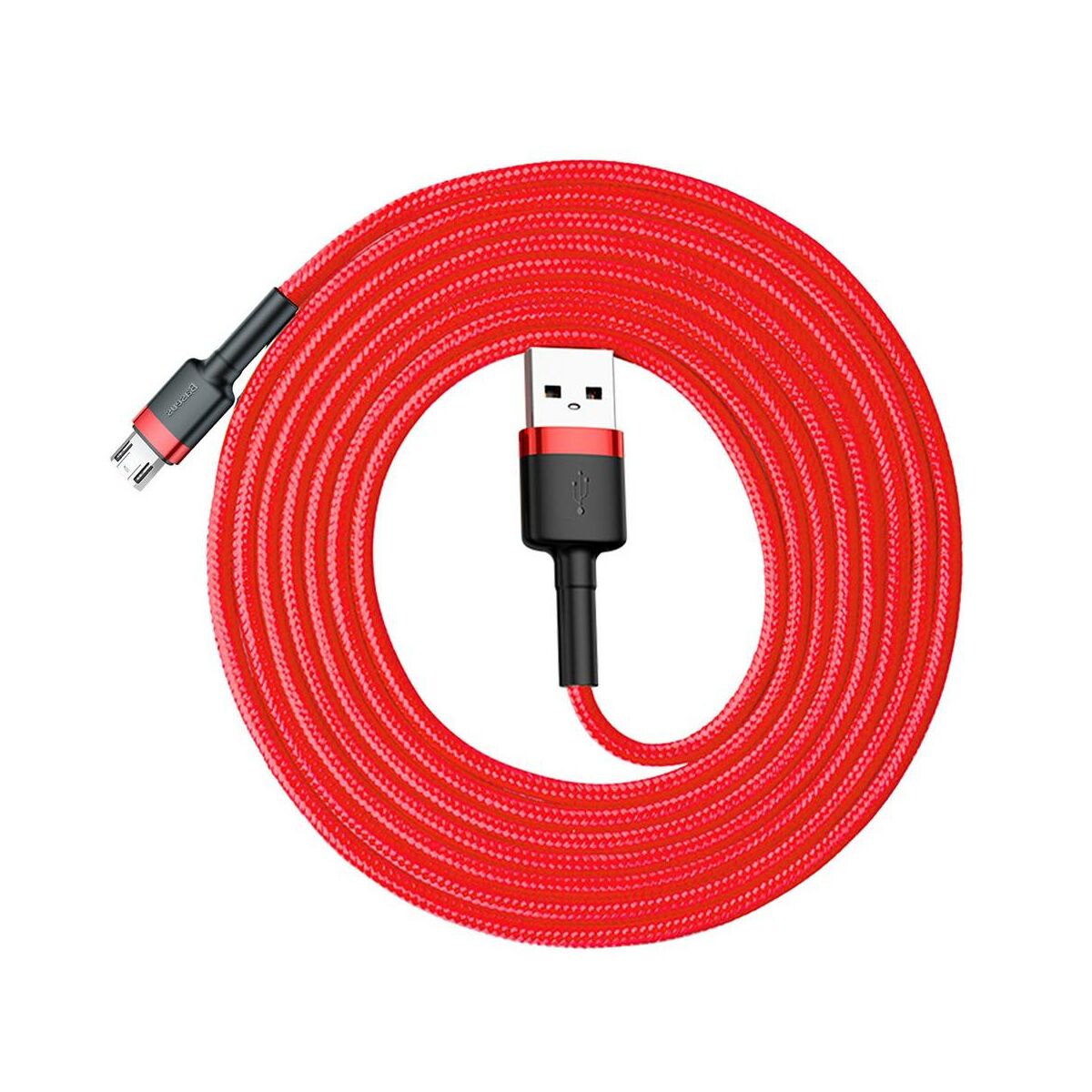 Kép 7/9 - Baseus Micro USB kábel, Cafule 1.5A, 2m, piros/piros (CAMKLF-C09)