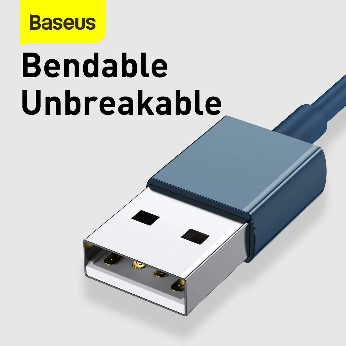 Kép 10/13 - Baseus Univerzális kábel, Superior Series 3-in-1 Gyors töltés, Adatkábel USB bemenetről M+L+C 3.5A 1