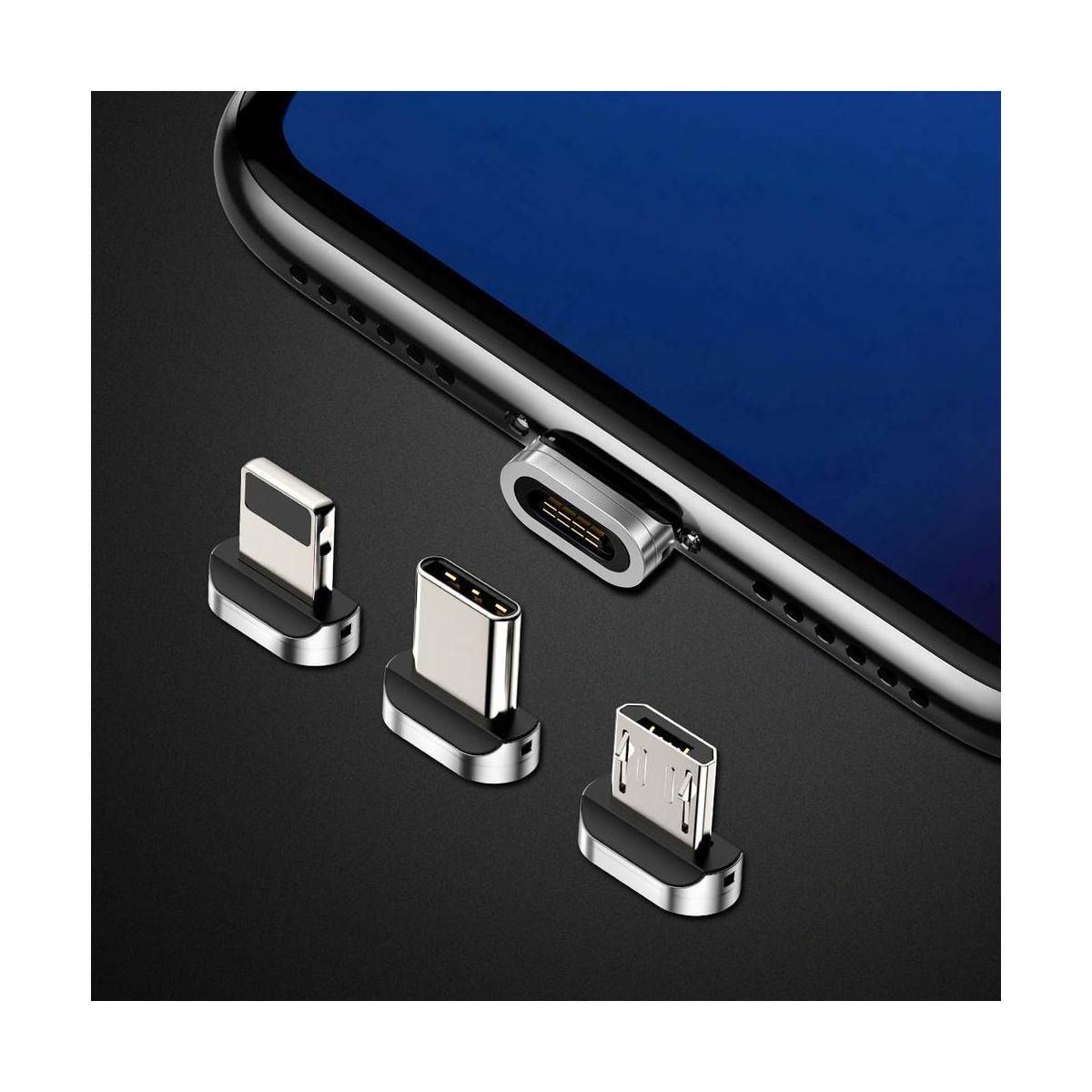 Kép 8/14 - Baseus Micro USB, Mágneses töltőfej csatlakozó (CAMXC-E)
