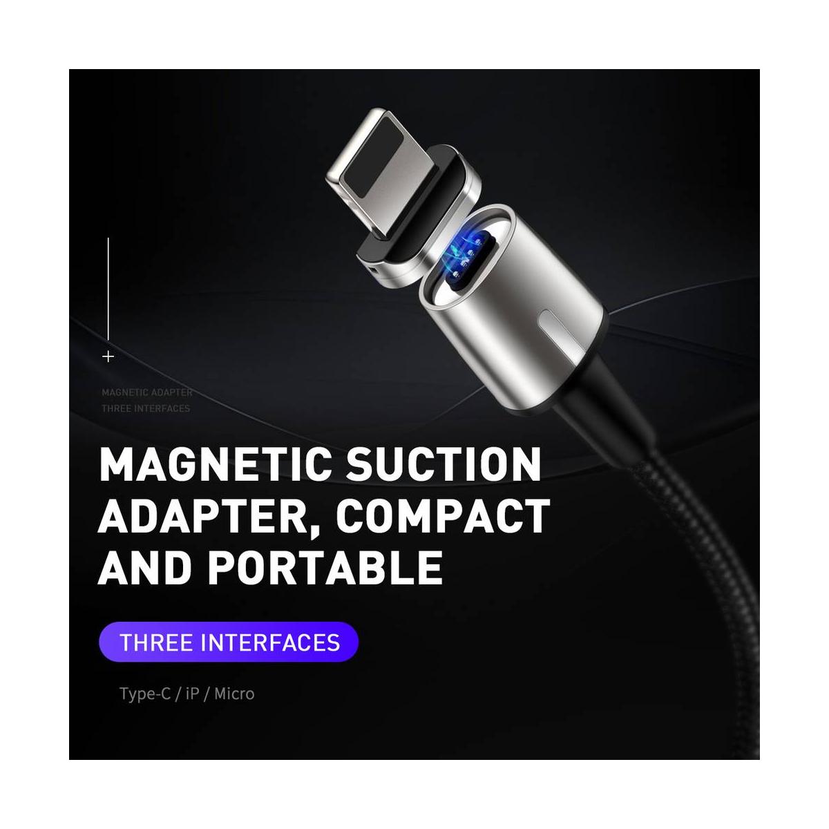 Kép 10/14 - Baseus Micro USB, Mágneses töltőfej csatlakozó (CAMXC-E)