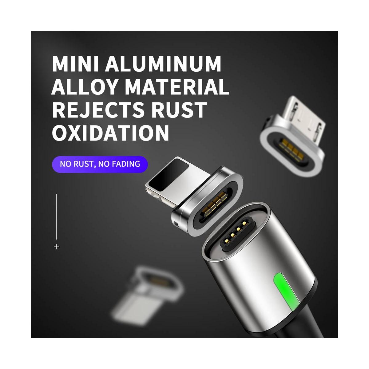 Kép 11/14 - Baseus Micro USB, Mágneses töltőfej csatlakozó (CAMXC-E)