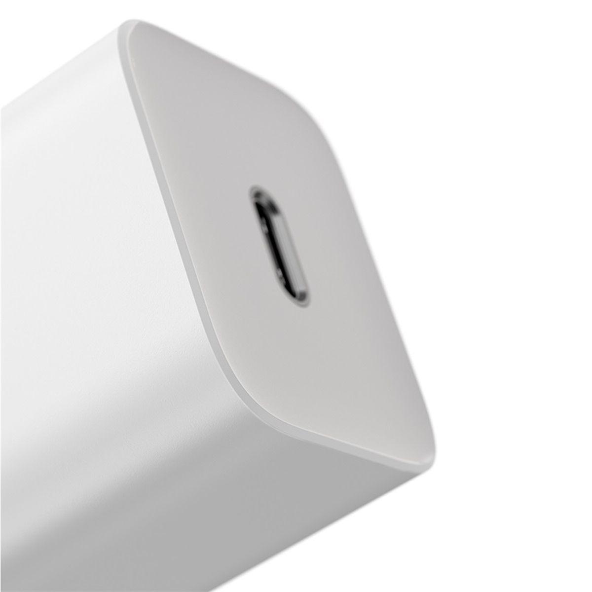 Kép 7/16 - Baseus hálózati töltő, Super Si 1C, gyorstöltő, Type-C, 25W, EU, fehér (CCSP020102)