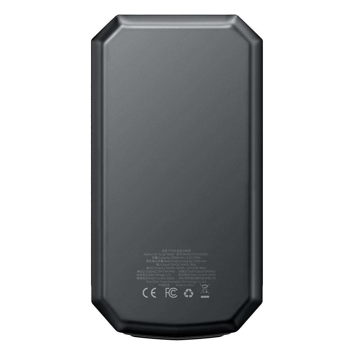 Kép 6/18 - Baseus autós kiegészítő, Power Starter / Power Bank Super Energy Max autó bikázó kis akksi (ind.áram