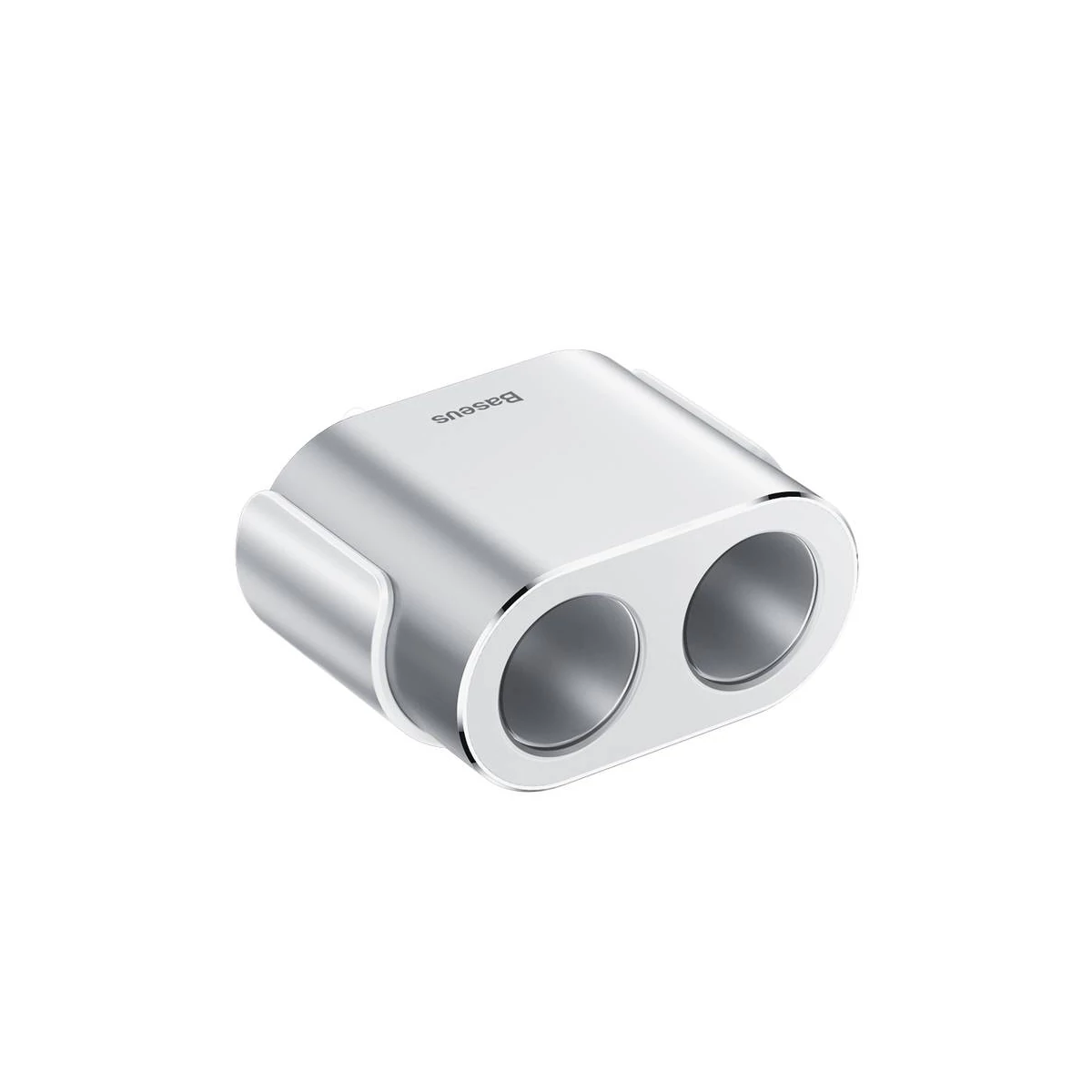 Kép 5/12 - Baseus autós töltő, One to Two szivargyújtó (dual-gyújtó 80W + dual USB 3.1A), ezüst (CRDYQ-0S)