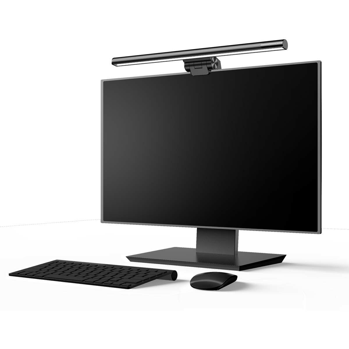Kép 16/18 - Baseus otthon, i-wok series USB Fokozatmentesen sötétedő monitorra szerelhető függő lámpa 5W (Youth) 2800K/4000K/5500K, fekete (DGIWK-B01)
