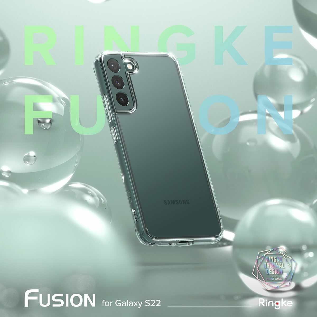Kép 10/10 - Ringke Galaxy S22 tok, Fusion, Átlátszó
