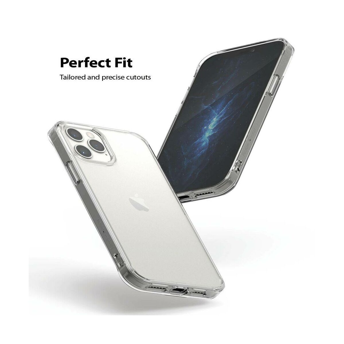 Kép 2/8 - Ringke iPhone 12 Pro Max tok, Fusion, Matt átlátszó