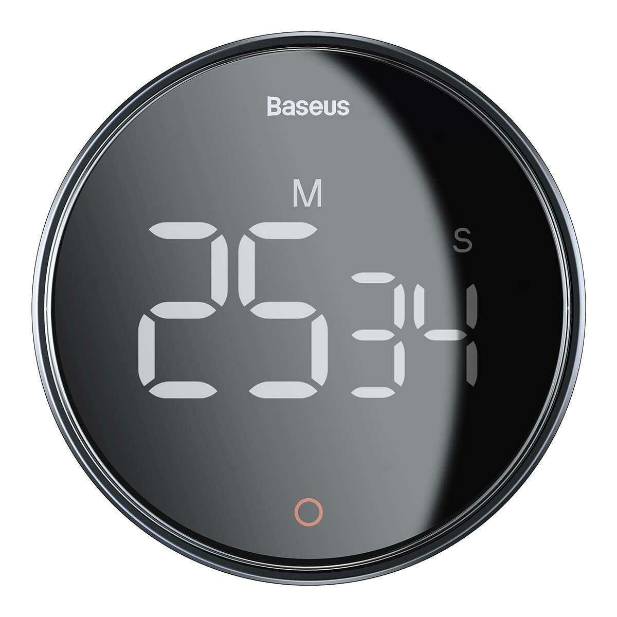 Kép 17/17 - Baseus otthon, Heyo Pro forgatható visszaszámláló időzítő óra, sötét szürke (FMDS000013)