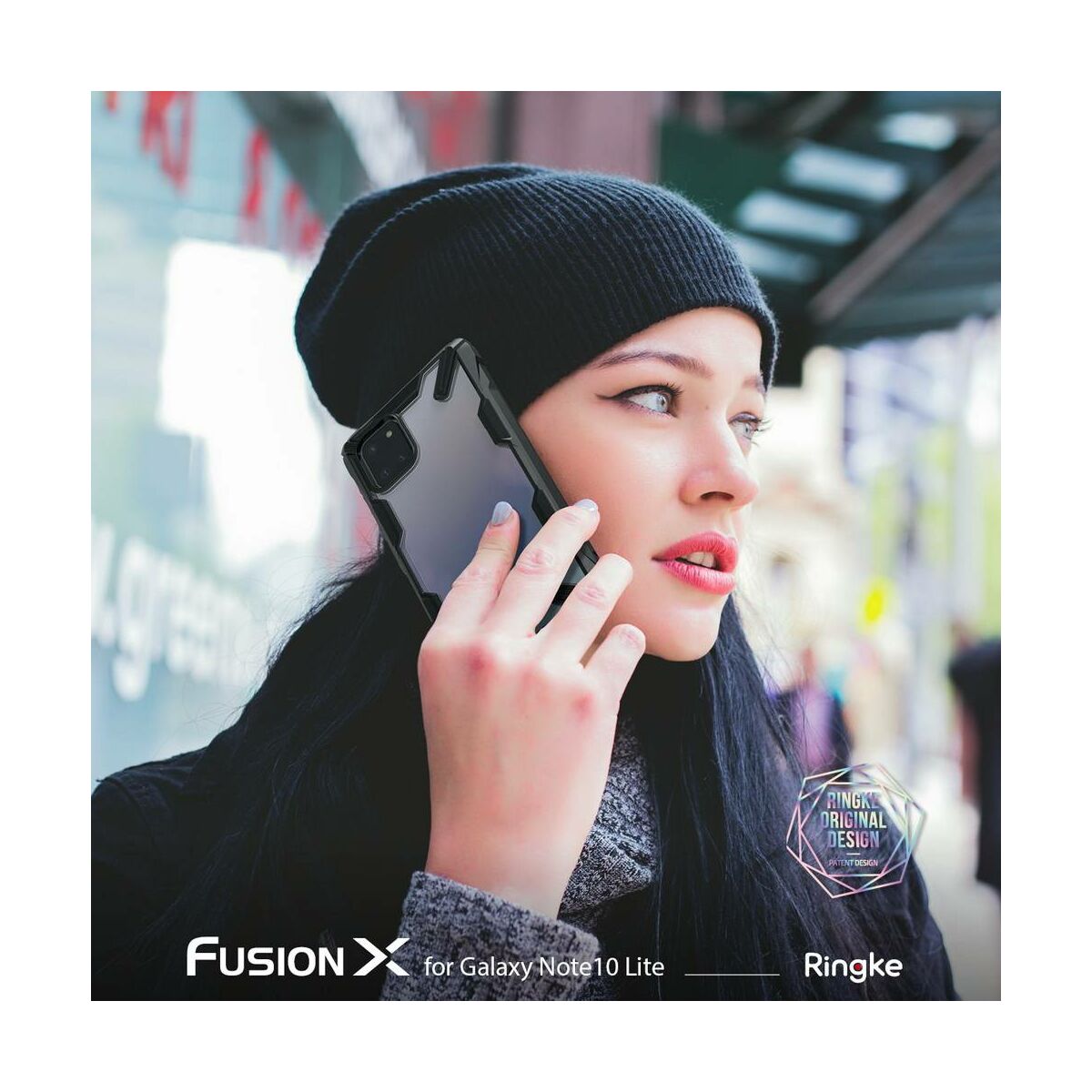 Ringke Samsung Galaxy Note 10 Lite tok, Fusion X, sekete