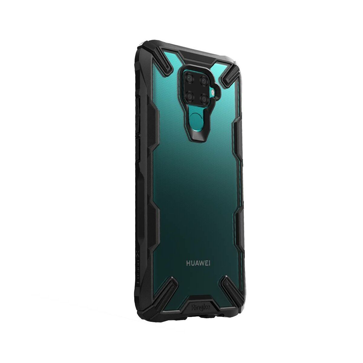 Kép 2/5 - Ringke Huawei Mate 30 Lite tok, Fusion X, fekete