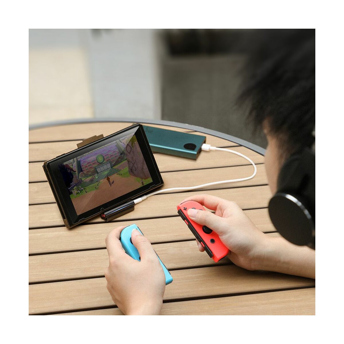 Kép 3/16 - Baseus játék eszköz, Nintendo Switch, GAMO BA05 Bluetooth adapter, Type-C, fekete (NGBA05-01)