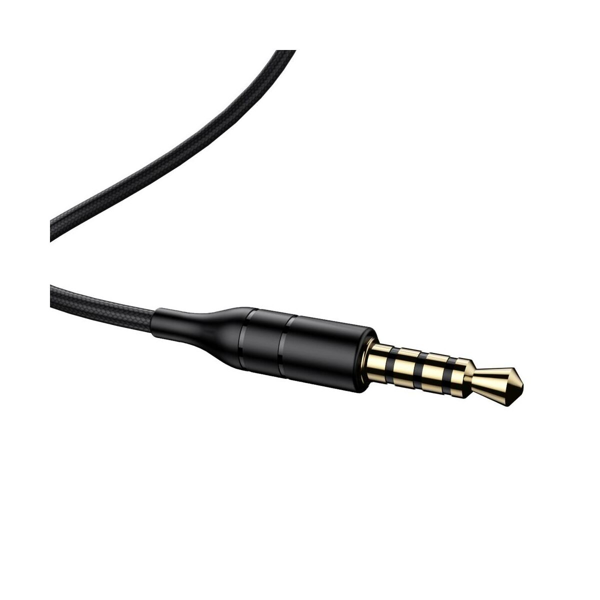 Kép 6/8 - Baseus fülhallgató, Encok H10, Dual Moving-Coil vezetékes headset, vezérlővel, fekete (NGH10-01)