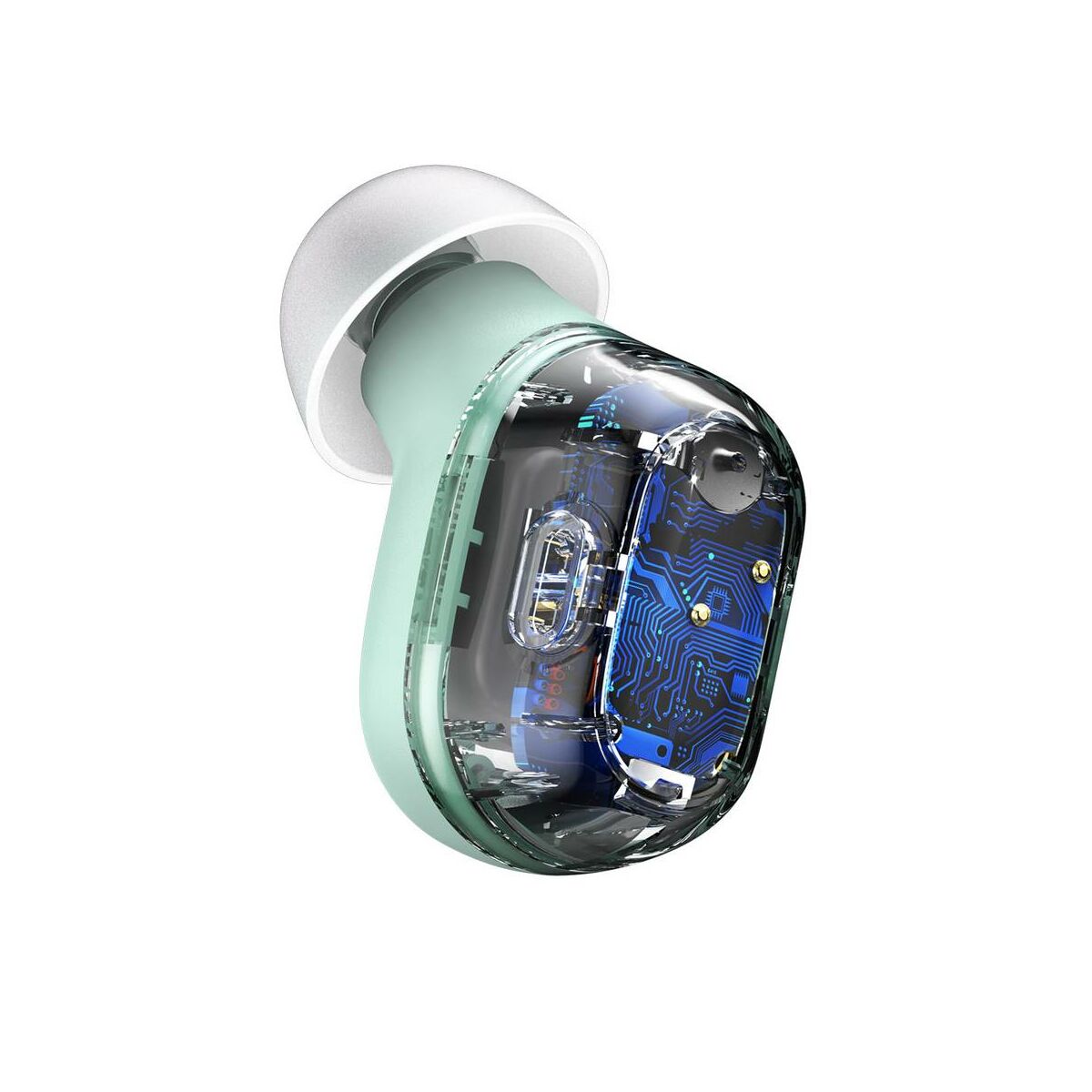 Kép 15/18 - Baseus fülhallgató, Bluetooth Encok WM01 True Wireless, vezeték nélküli, BT 5.0, zöld (NGWM01-06)