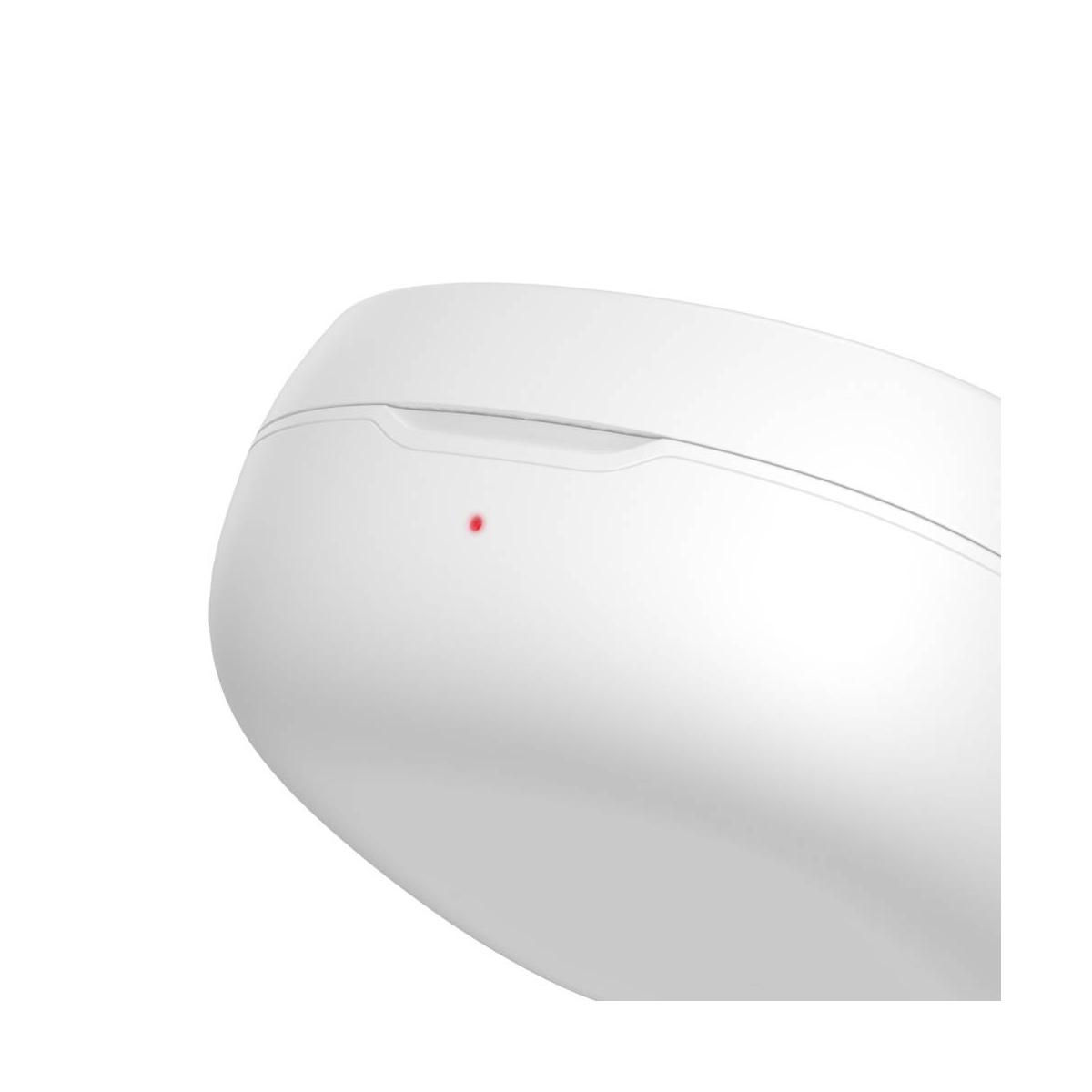Kép 11/16 - Baseus fülhallgató, Bluetooth Encok WM01 True Wireless, vezeték nélküli, BT 5.0 TWS, akár 10m kommunikációs távolság, fehér (NGWM01P-02)