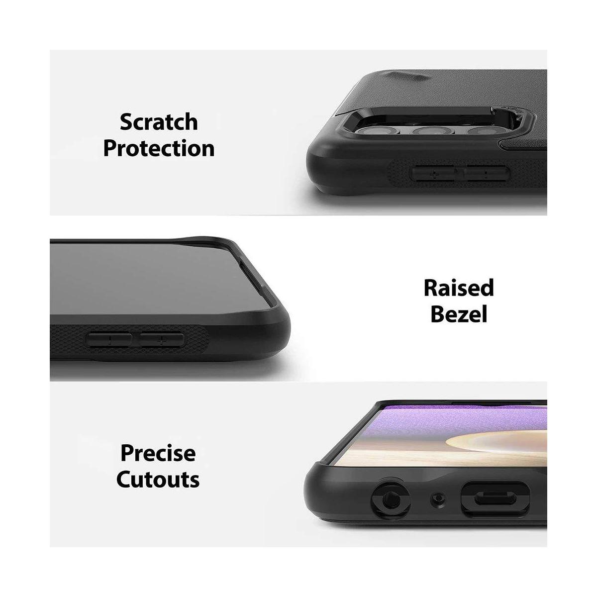 Kép 6/11 - Ringke Galaxy A32 5G tok, Onyx, Fekete