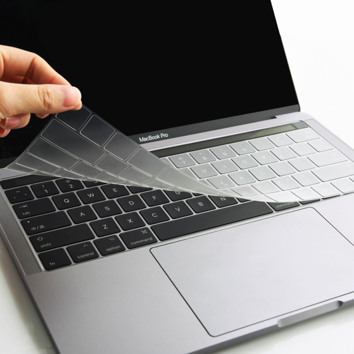 Kép 2/5 - WiWU MacBook 12 inch (2015-2018) billenytűzetvédő fólia TPU, Átlátszó
