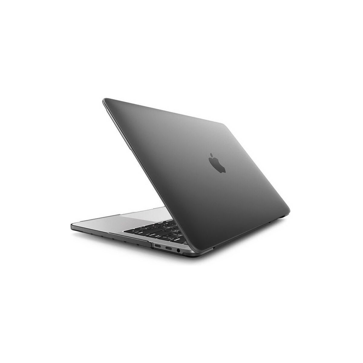 WiWU MacBook 13 inch (2020) tok, iSHIELD Hard Shell borító, Fekete